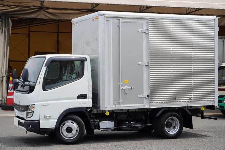 三菱 キャンター 小型 アルミバン サイドドア 2KG-FBA20 の中古トラック【車両No.149198】