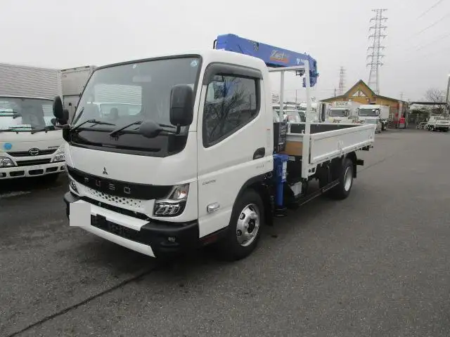 三菱 キャンター 小型 クレーン付 4段 ラジコン の中古トラック【車両No.149241】