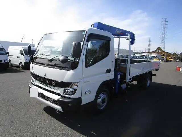 三菱 キャンター 小型 クレーン付 4段 ラジコン の中古トラック【車両No.149254】