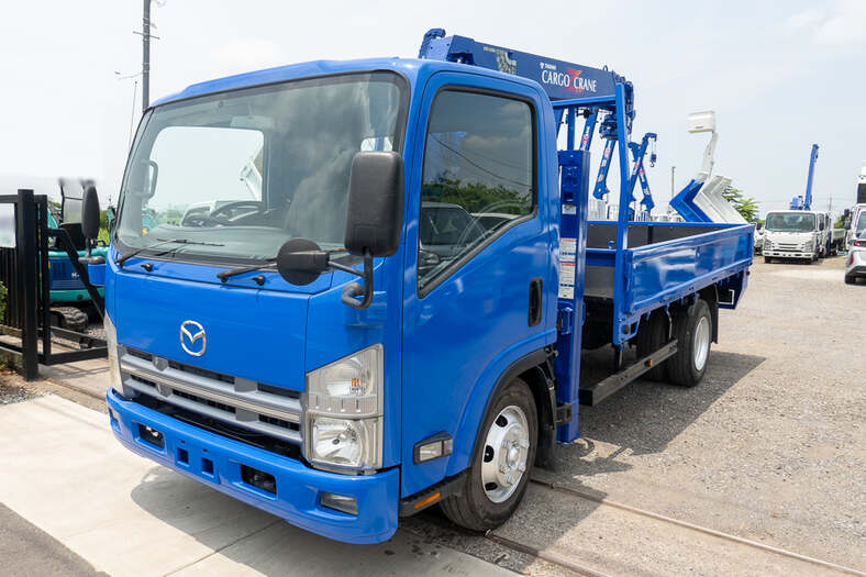 マツダ タイタン 小型 車両重機運搬 セルフローダー BDG-LPR85AR