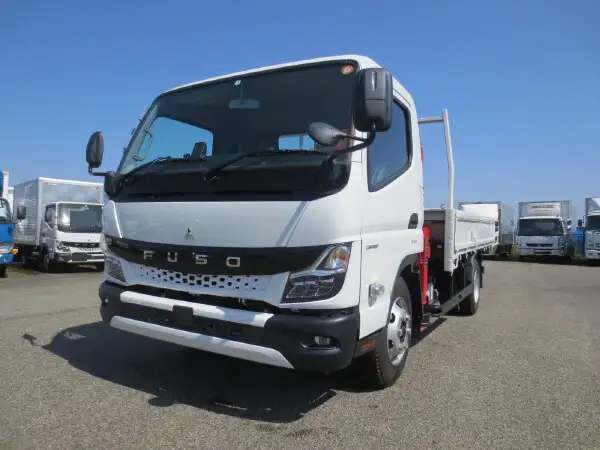 三菱 キャンター 小型 クレーン付 5段 ラジコン の中古トラック【車両No.149434】