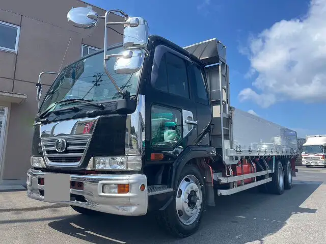 日産UD コンドル 中型/増トン 平ボディ アルミブロック ベッド の中古トラック【車両No.149467】