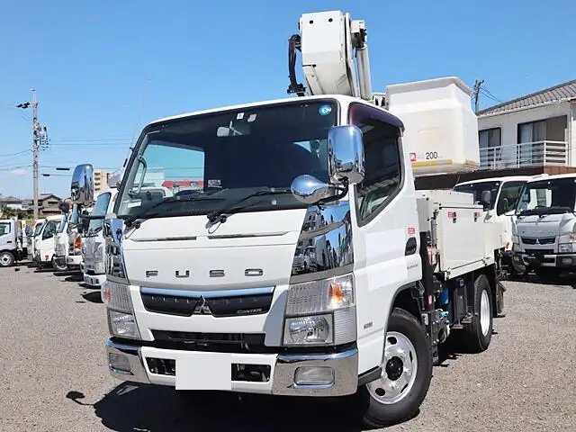 三菱 キャンター 小型 高所・建柱車 高所作業車 TPG-FEA50 の中古トラック【車両No.149401】