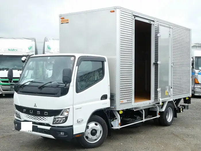 三菱 キャンター 小型 アルミバン パワーゲート サイドドア の中古トラック【車両No.149573】