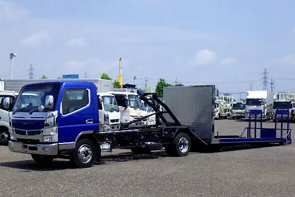 三菱 キャンター 小型 車両重機運搬 ラジコン ウインチ の中古トラック【車両No.149590】