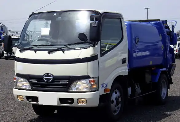 日野 デュトロ 小型 パッカー車 巻き込み式 回転ダンプ式 の中古トラック【車両No.149594】
