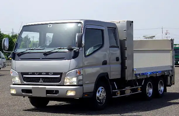 三菱 キャンター 小型 平ボディ パワーゲート 床鉄板 の中古トラック【車両No.149602】