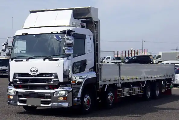 日産UD クオン 大型 平ボディ アルミブロック エアサス の中古トラック【車両No.149595】