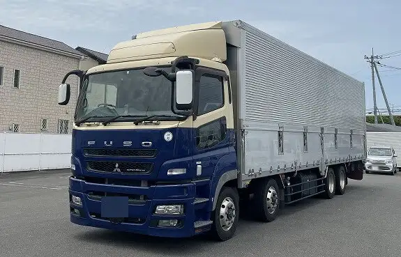 三菱 スーパーグレート 大型 ウイング エアサス センターローラー の中古トラック【車両No.149581】
