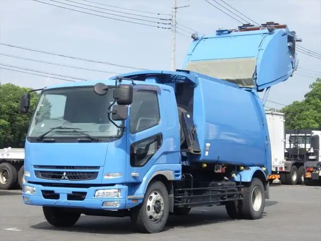 三菱 ファイター 中型/増トン パッカー車 プレス式 ベッド の中古トラック【車両No.149605】