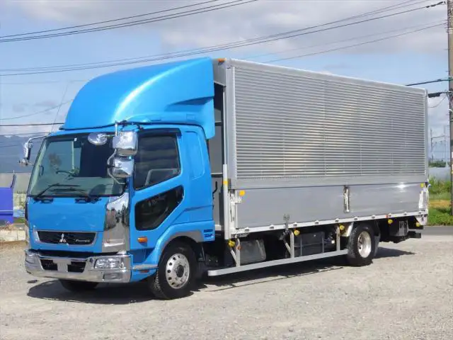 三菱 ファイター 中型/増トン ウイング パワーゲート エアサス の中古トラック【車両No.149634】