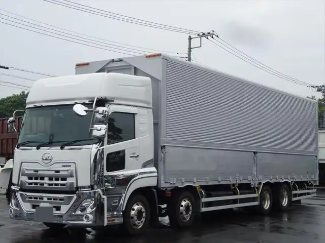 日産UD クオン 大型 ウイング パワーゲート ハイルーフ の中古トラック【車両No.149657】