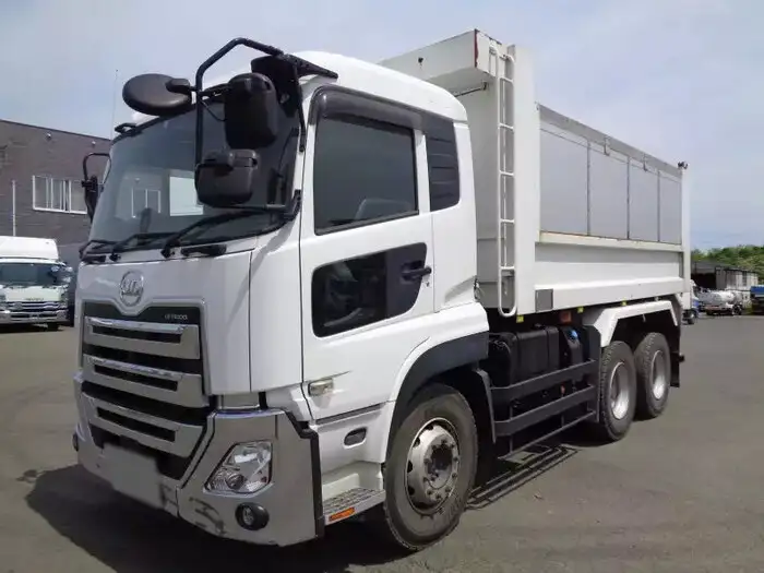 日産UD クオン 大型 ダンプ 土砂禁 ベッド の中古トラック【車両No.149672】