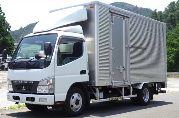 三菱 キャンター 小型 アルミバン パワーゲート サイドドア の中古トラック【車両No.149756】