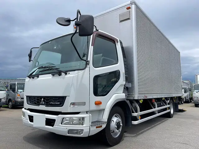 三菱 ファイター 中型/増トン アルミバン パワーゲート エアサス の中古トラック【車両No.149760】