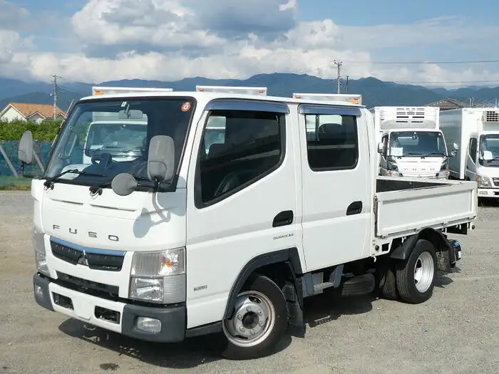 三菱 キャンター 小型 平ボディ Wキャブ TPG-FBA00 の中古トラック【車両No.149885】