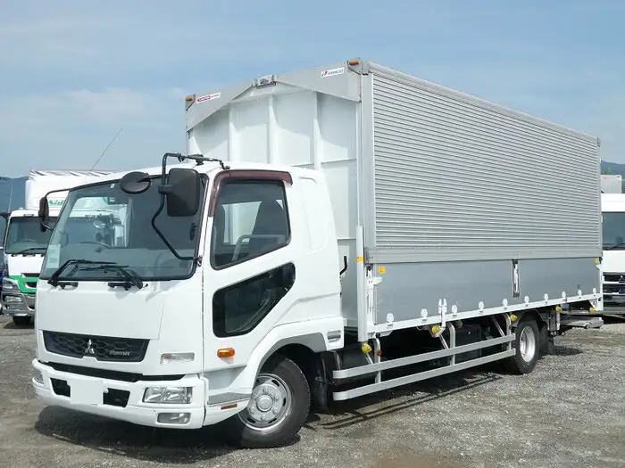 三菱 ファイター 中型/増トン ウイング パワーゲート 床鉄板 の中古トラック【車両No.149906】