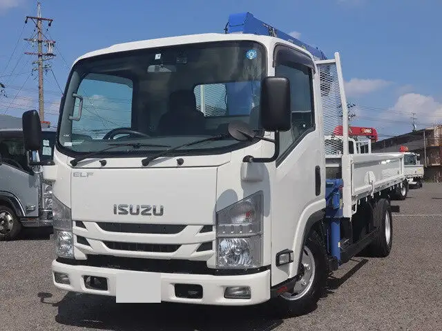 いすゞ エルフ 小型 クレーン付 4段 ラジコン の中古トラック【車両No.149678】
