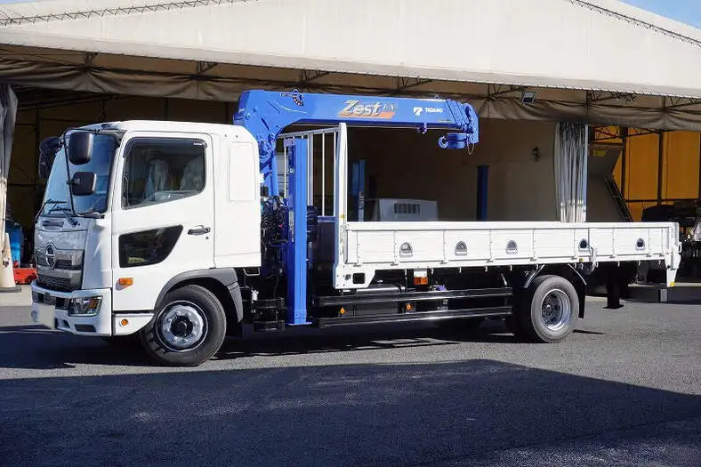日野 レンジャー 中型/増トン 車両重機運搬 4段クレーン ラジコン の中古トラック【車両No.149914】