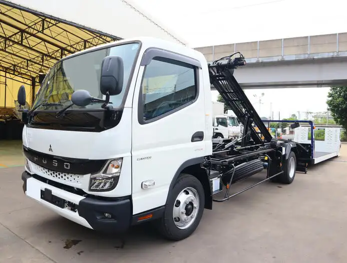 三菱 キャンター 小型 車両重機運搬 ラジコン ウインチ の中古トラック【車両No.149846】