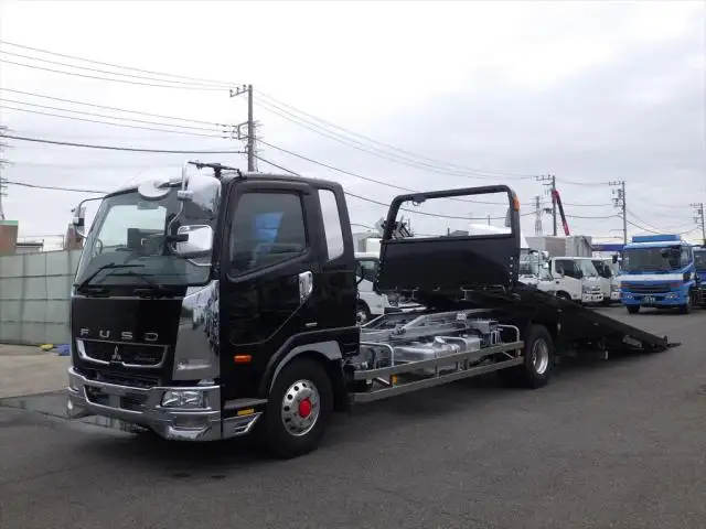三菱 ファイター 中型/増トン 車両重機運搬 ラジコン ウインチ の中古トラック【車両No.149960】