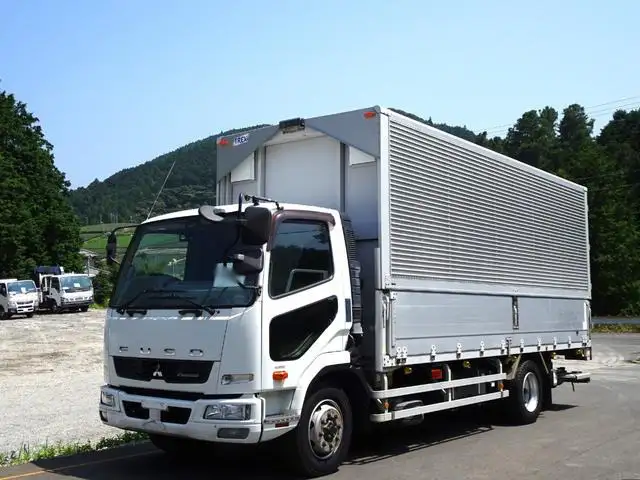 三菱 ファイター 中型/増トン ウイング パワーゲート 床鉄板 の中古トラック【車両No.150019】