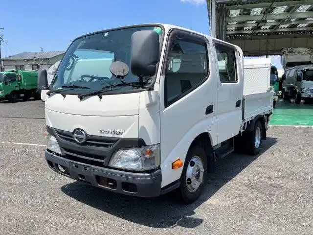 日野 デュトロ 小型 平ボディ Wキャブ パワーゲート の中古トラック【車両No.150085】