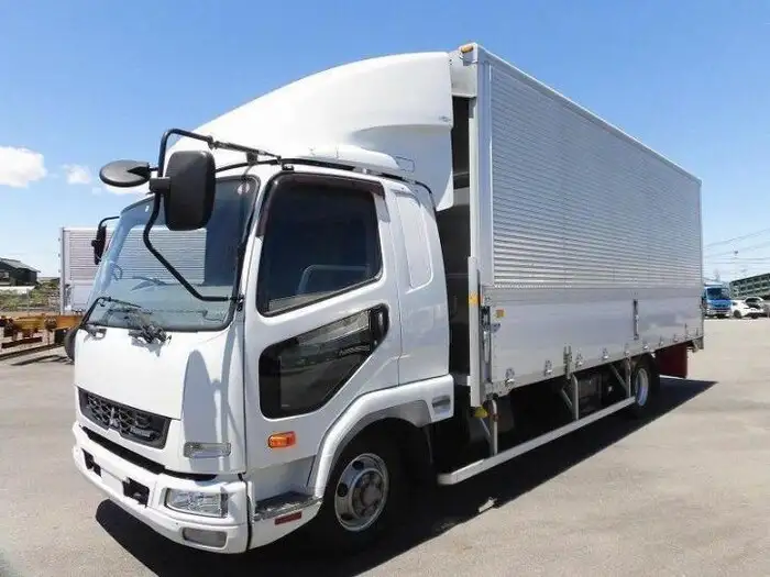 三菱 ファイター 中型/増トン ウイング エアサス ベッド の中古トラック【車両No.150190】