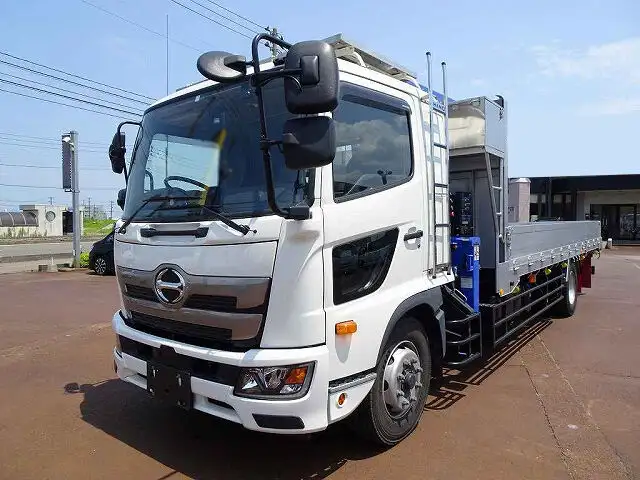 日野 レンジャー 中型/増トン クレーン付 アルミブロック エアサス の中古トラック【車両No.150181】