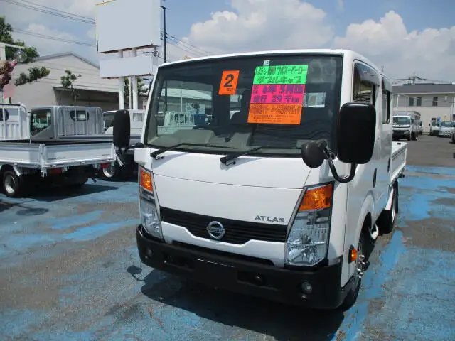 日産 アトラス 小型 平ボディ Wキャブ CBF-SQ2F24 の中古トラック【車両No.150247】