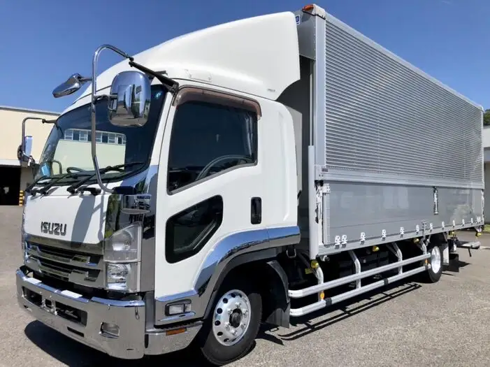 いすゞ フォワード 中型/増トン ウイング パワーゲート ベッド の中古トラック【車両No.150054】
