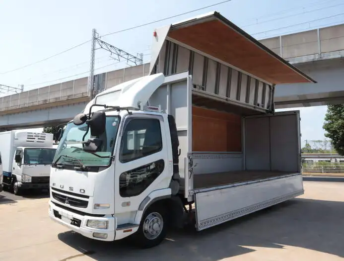 三菱 ファイター 中型/増トン ウイング PA-FK71R H18 の中古トラック【車両No.150279】