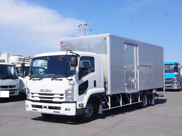 いすゞ フォワード 中型/増トン アルミバン パワーゲート サイドドア の中古トラック【車両No.150418】