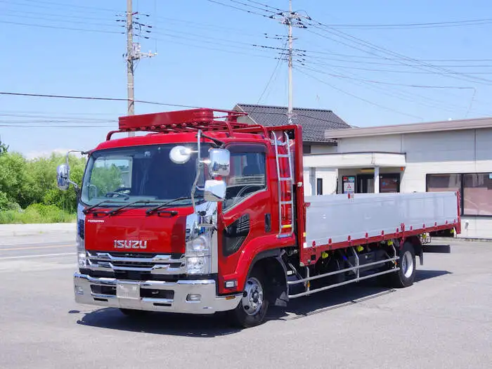 いすゞ フォワード 中型/増トン 平ボディ アルミブロック 2RG-FRR90S2 の中古トラック【車両No.150426】