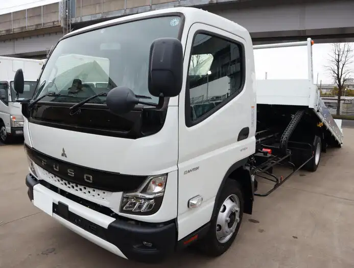 三菱 キャンター 小型 車両重機運搬 ラジコン ウインチ の中古トラック【車両No.150533】