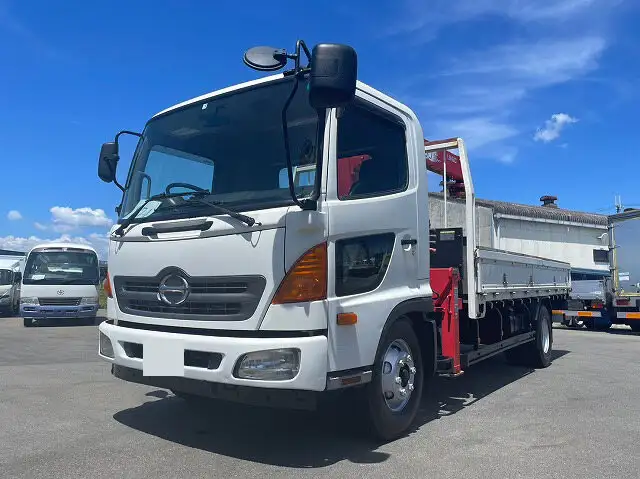 日野 レンジャー 中型/増トン クレーン付 4段 ラジコン の中古トラック【車両No.150408】