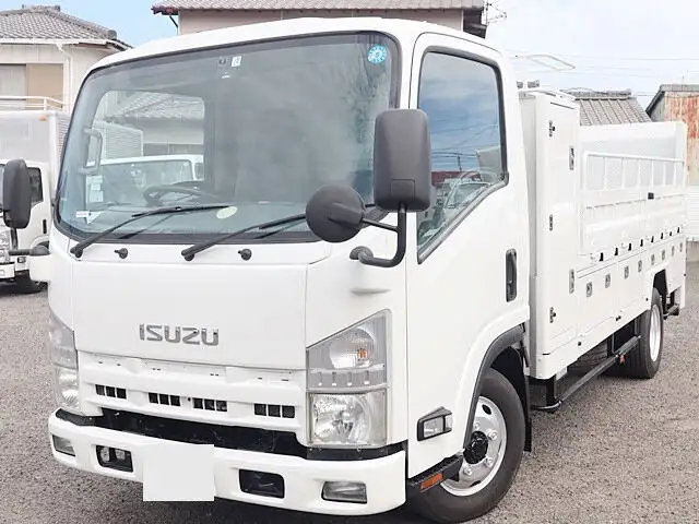 いすゞ エルフ 小型 平ボディ パワーゲート 床鉄板 の中古トラック【車両No.150508】