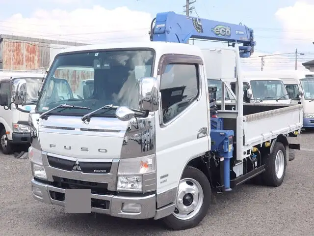 三菱 キャンター 小型 クレーン付 3段 ラジコン の中古トラック【車両No.150577】