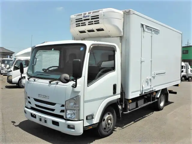 いすゞ エルフ 小型 冷凍冷蔵 低温 床アルミ の中古トラック【車両No.150374】
