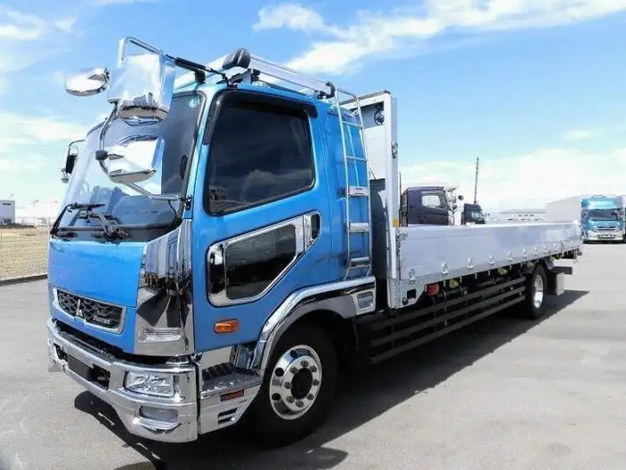 三菱 ファイター 中型/増トン 平ボディ アルミブロック エアサス の中古トラック【車両No.150511】