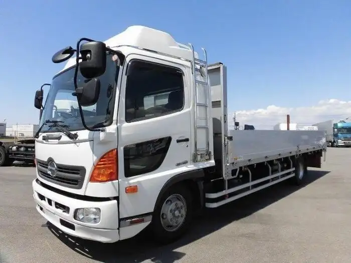 日野 レンジャー 中型/増トン 平ボディ 床鉄板 アルミブロック の中古トラック【車両No.150521】