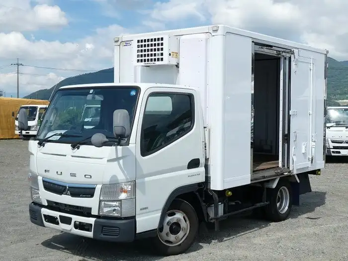 三菱 キャンター 小型 冷凍冷蔵 低温 床ステン の中古トラック【車両No.150585】