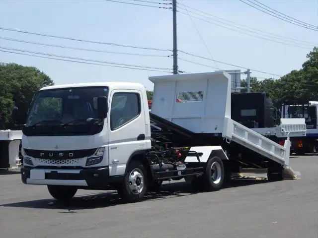 三菱 キャンター 小型 ダンプ ローダー 2PG-FEBM0 の中古トラック【車両No.150612】