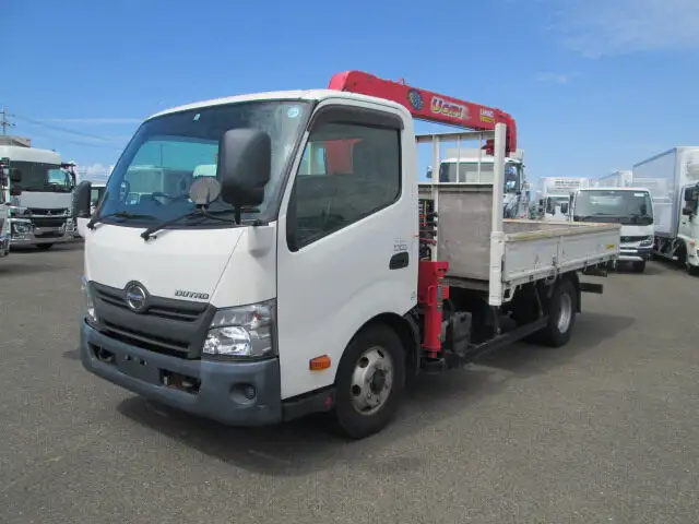 日野 デュトロ 小型 クレーン付 4段 ラジコン の中古トラック【車両No.150655】