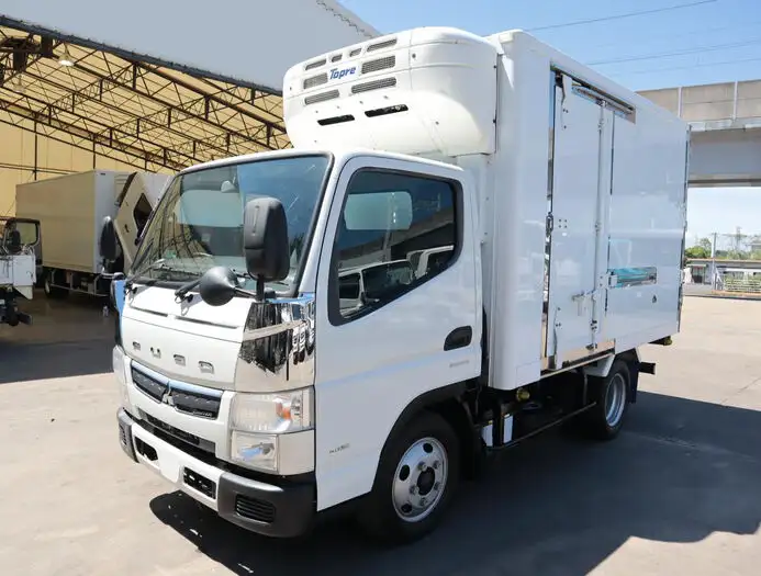 三菱 キャンター 小型 冷凍冷蔵 低温 床ステン の中古トラック【車両No.150574】