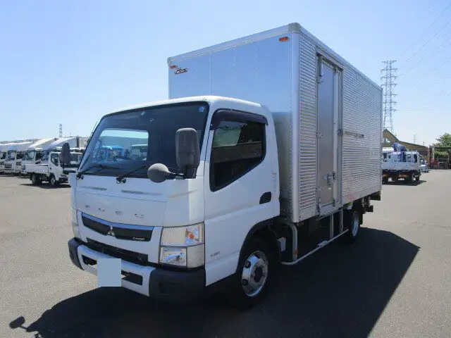 三菱 キャンター 小型 アルミバン パワーゲート サイドドア の中古トラック【車両No.150731】