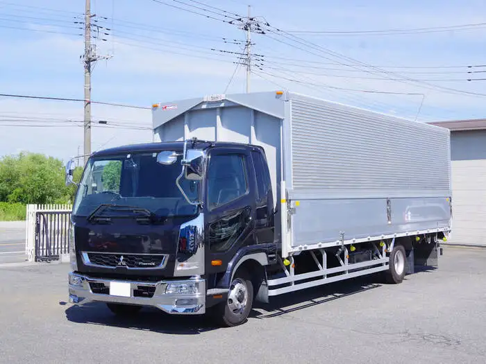 三菱 ファイター 中型/増トン ウイング エアサス ベッド の中古トラック【車両No.150746】