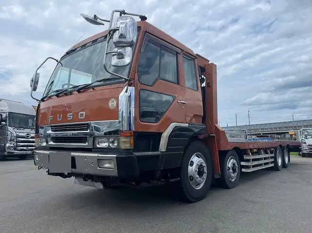 三菱 ザ・グレート 大型 車両重機運搬 ウインチ ベッド の中古トラック【車両No.150754】