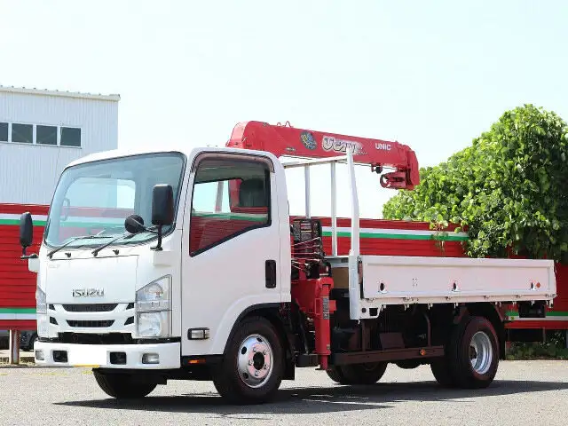 いすゞ エルフ 小型 クレーン付 3段 ラジコン の中古トラック【車両No.150869】