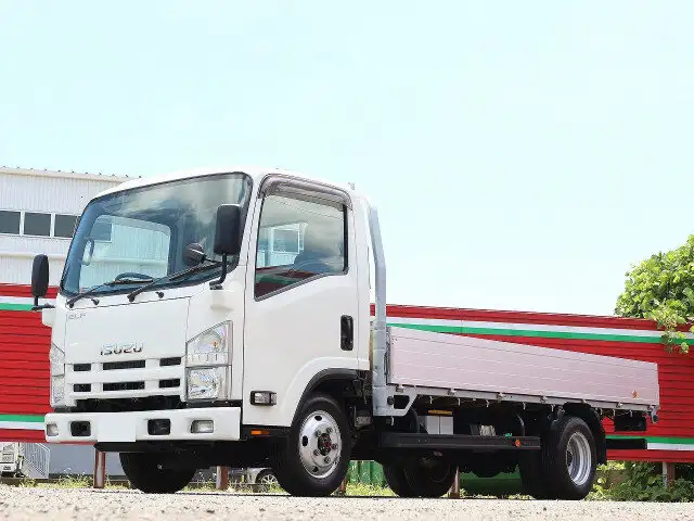 いすゞ エルフ 小型 平ボディ アルミブロック TKG-NLS85AR の中古トラック【車両No.150864】
